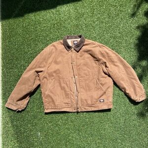 VTG 00’s Dickies Brown Sherpa Lined Workwear Jacket